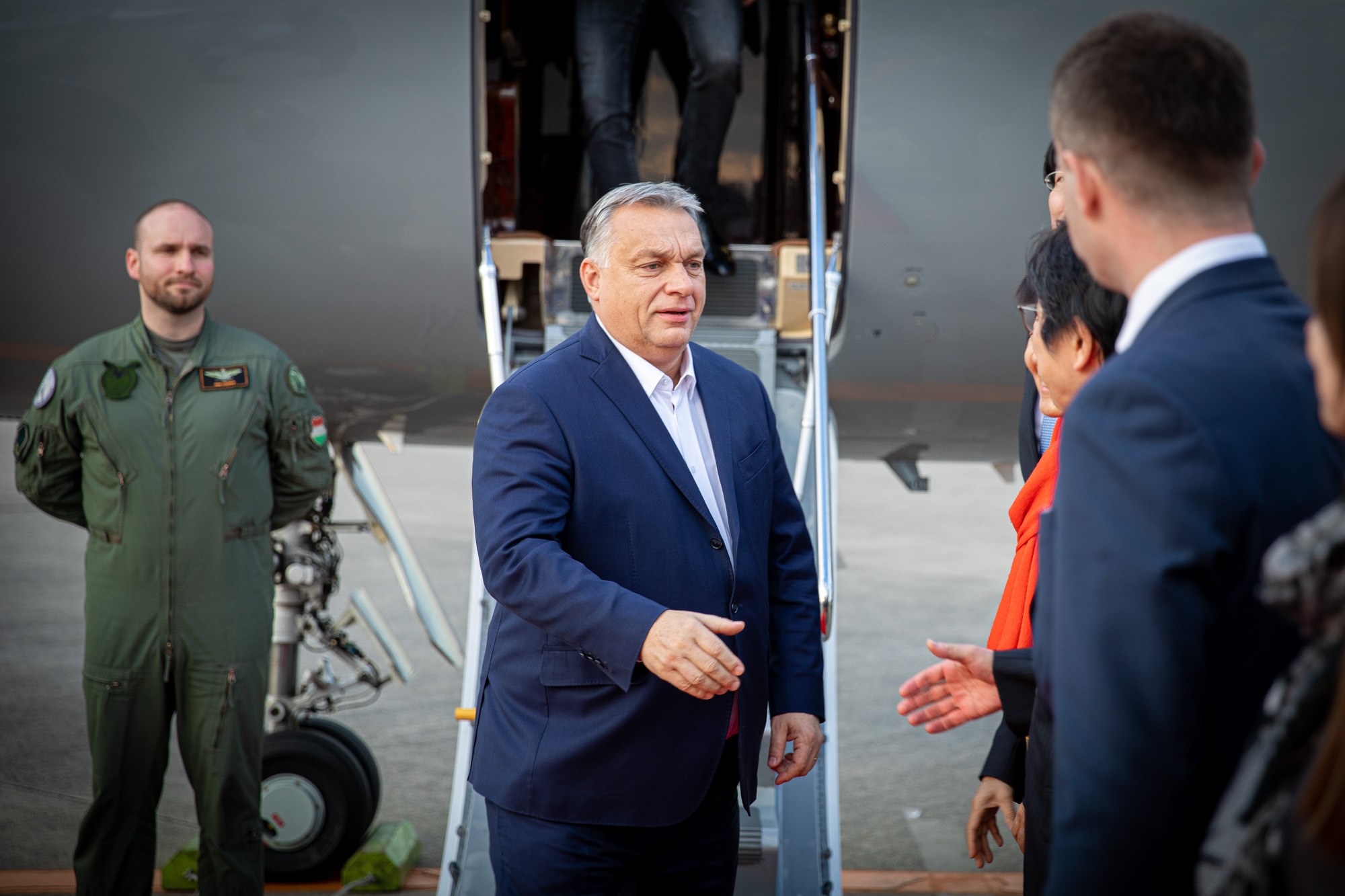 Viktor Orbán, Ungarn, Flugzeug