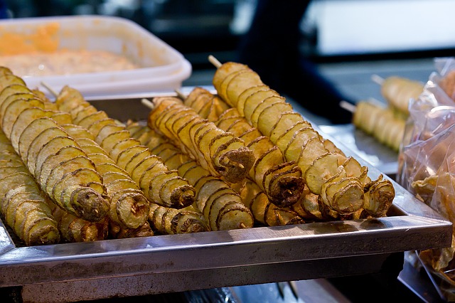 fried tornado potato