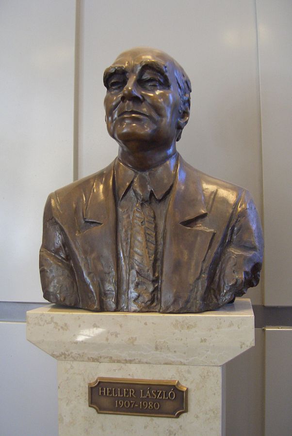Bust of László Heller-Budapest Technical University-Hungary