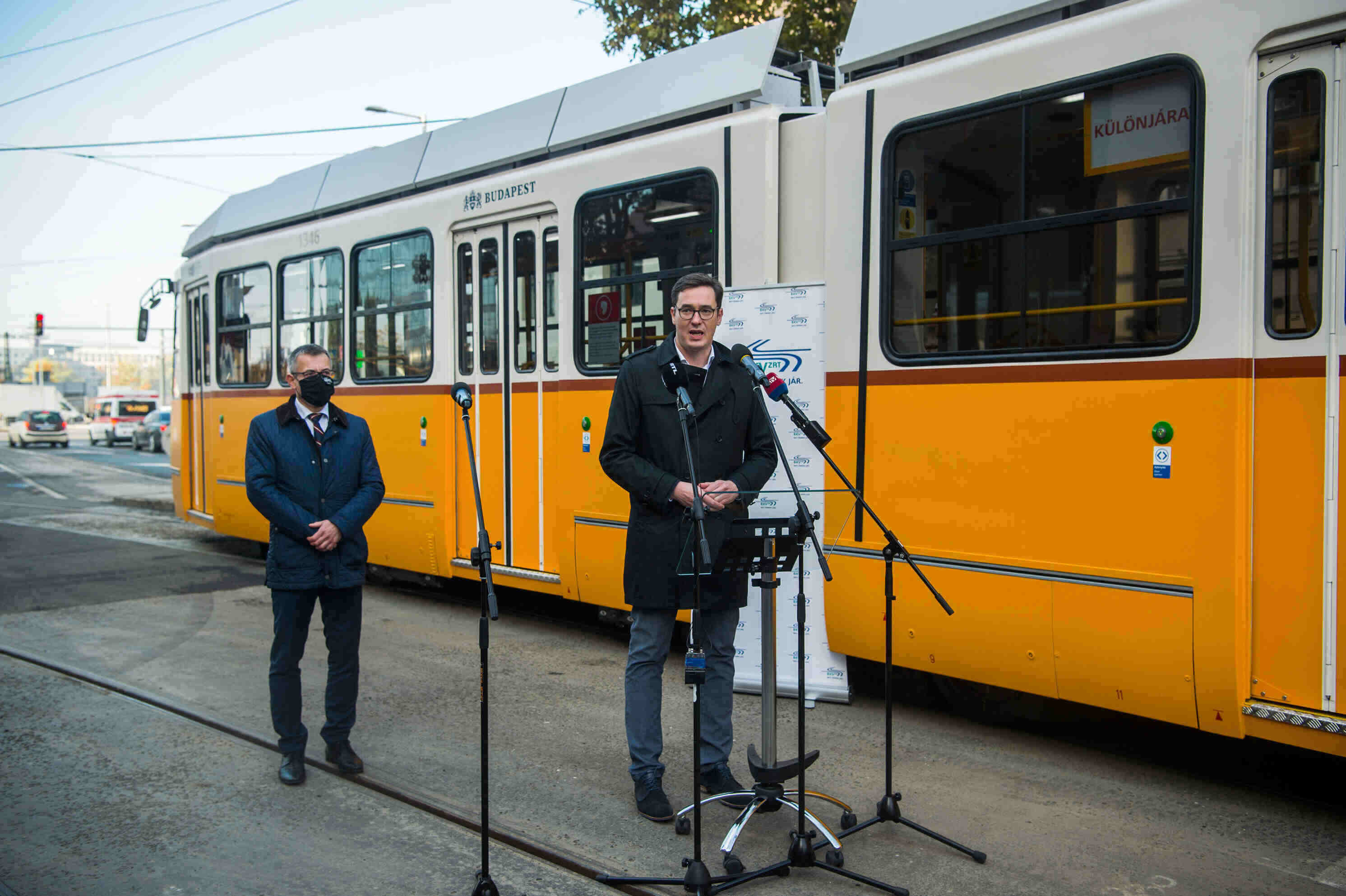 new tram line in budapest