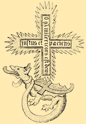 Sárkányrend Order of the Dragon Cross Kereszt Symbol Szimbólum