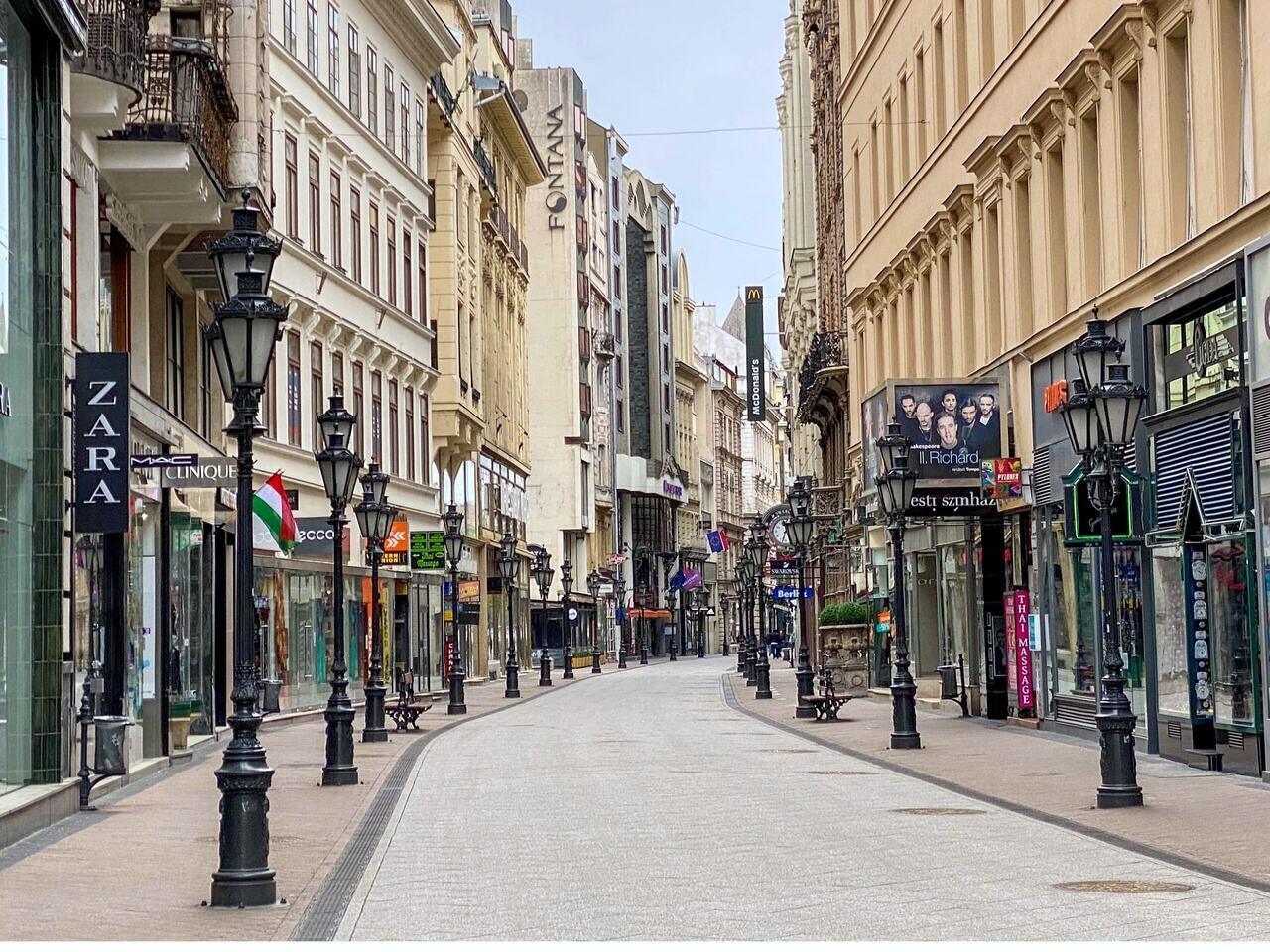 budapest-váci-street