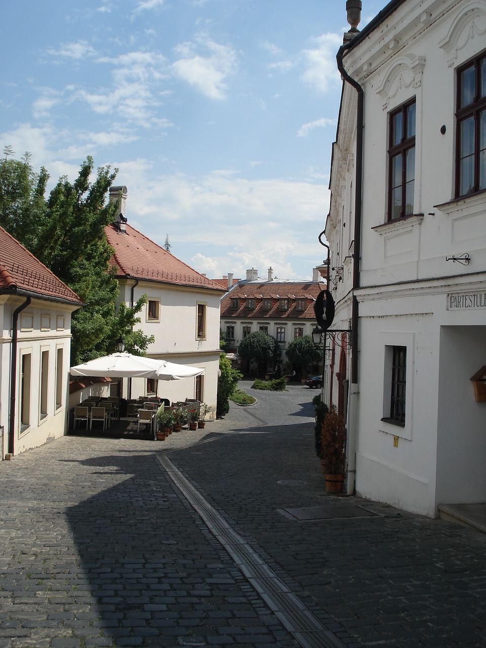 Veszprém - little street leading to the castle