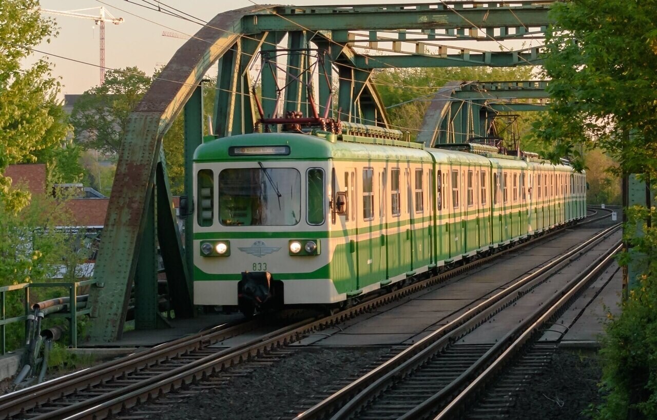 HÉV Budapest hungary Suburban Railway Vasút