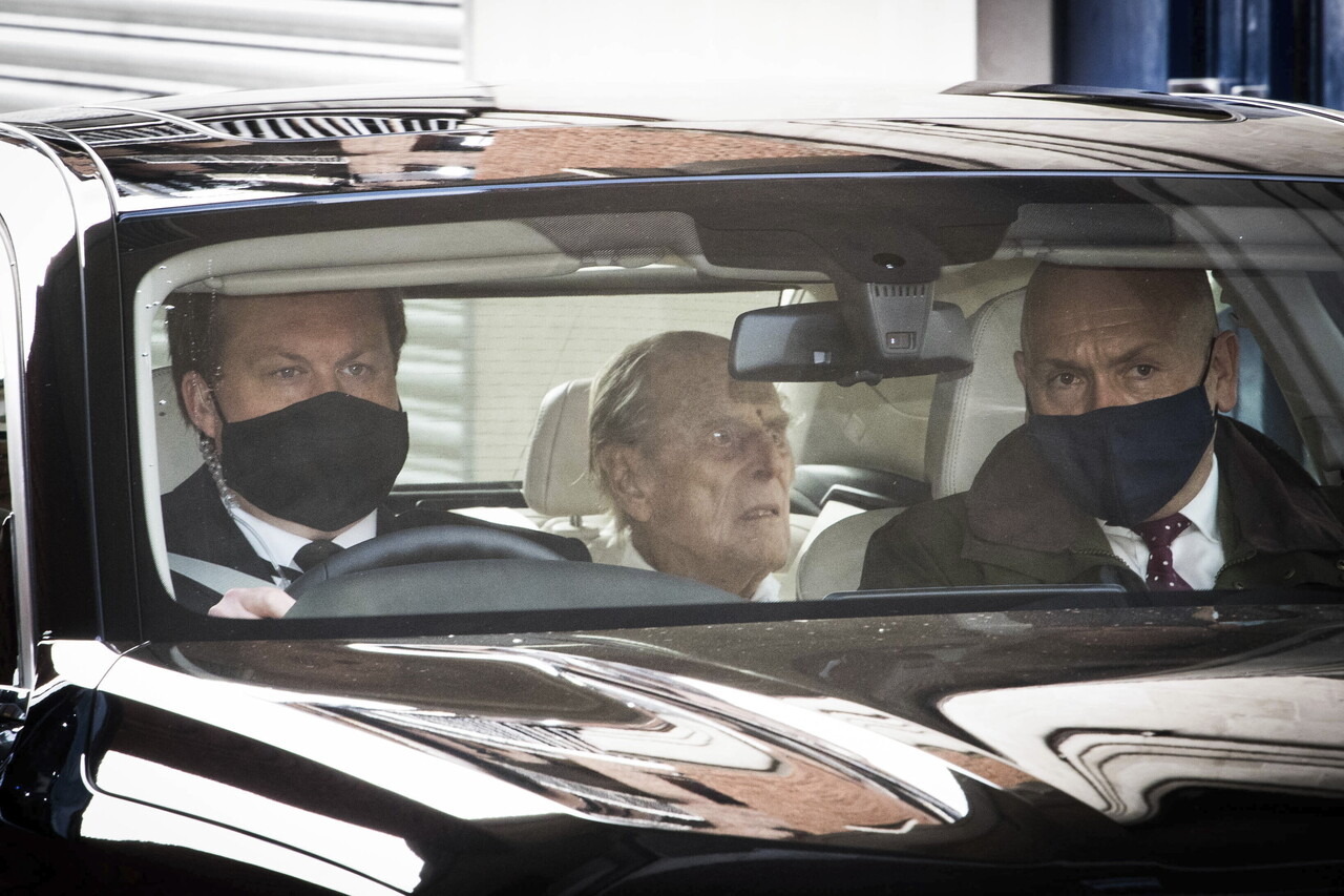 UK's Prince Philip, 99, leaves hospital after four-week stay