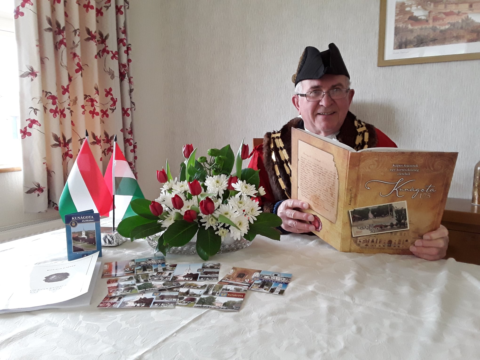 This is how a small Welsh town celebrated its Hungarian national holiday
