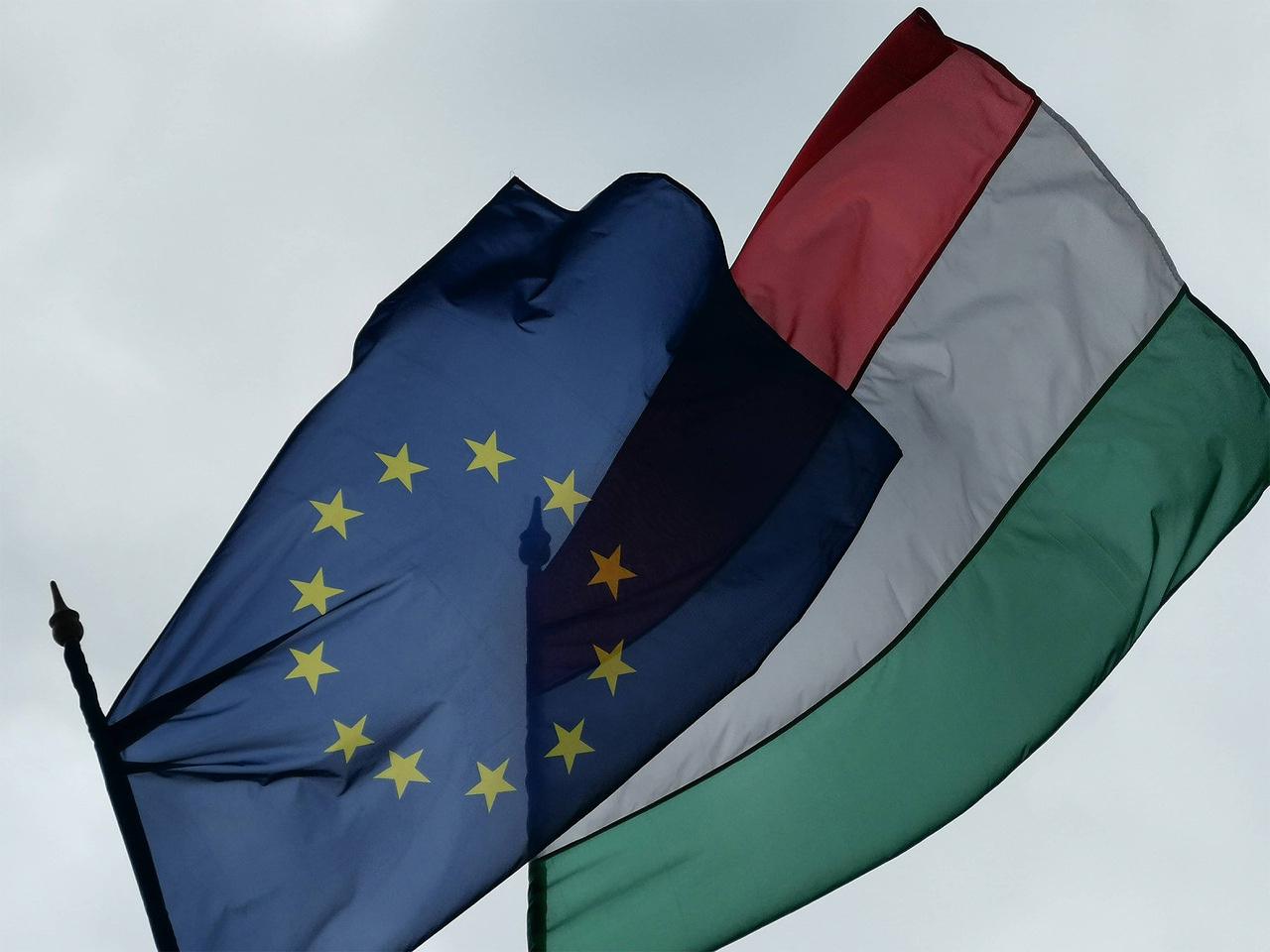 European Union Hungary Flag