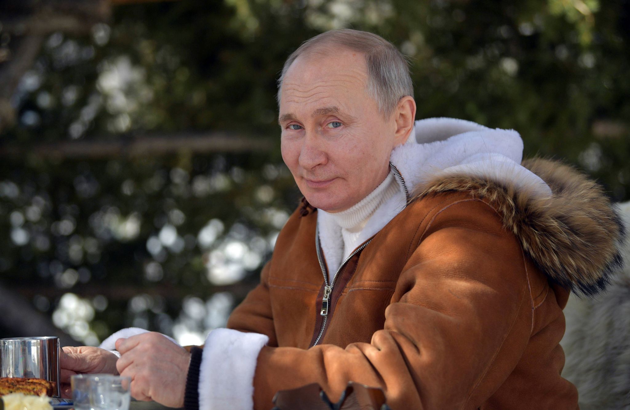 Фото Путина Зимой