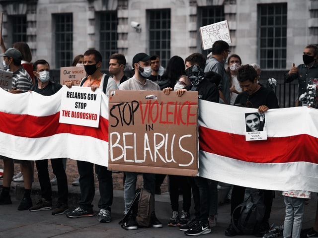 Belarus Russia protest