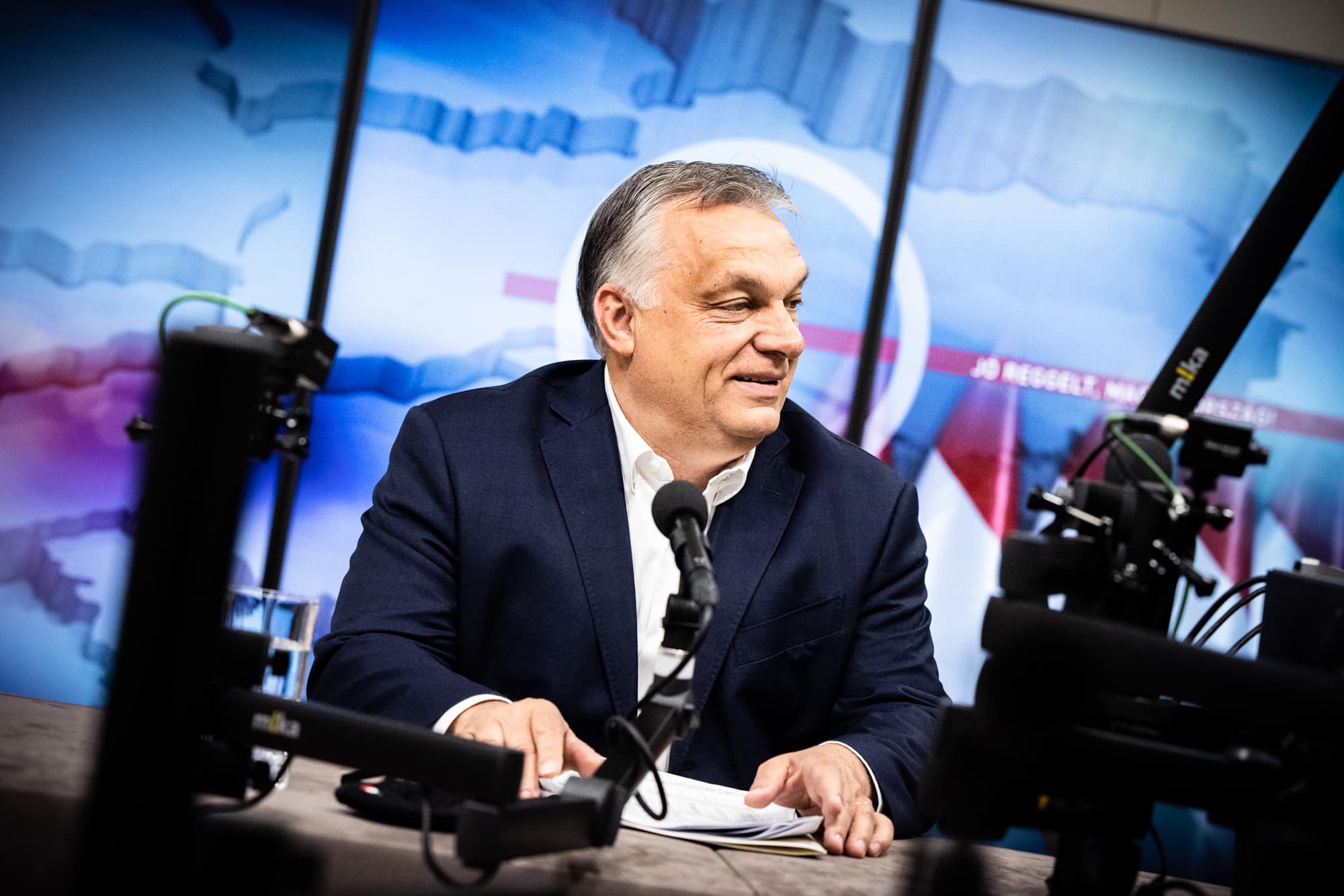 orbán happy interview