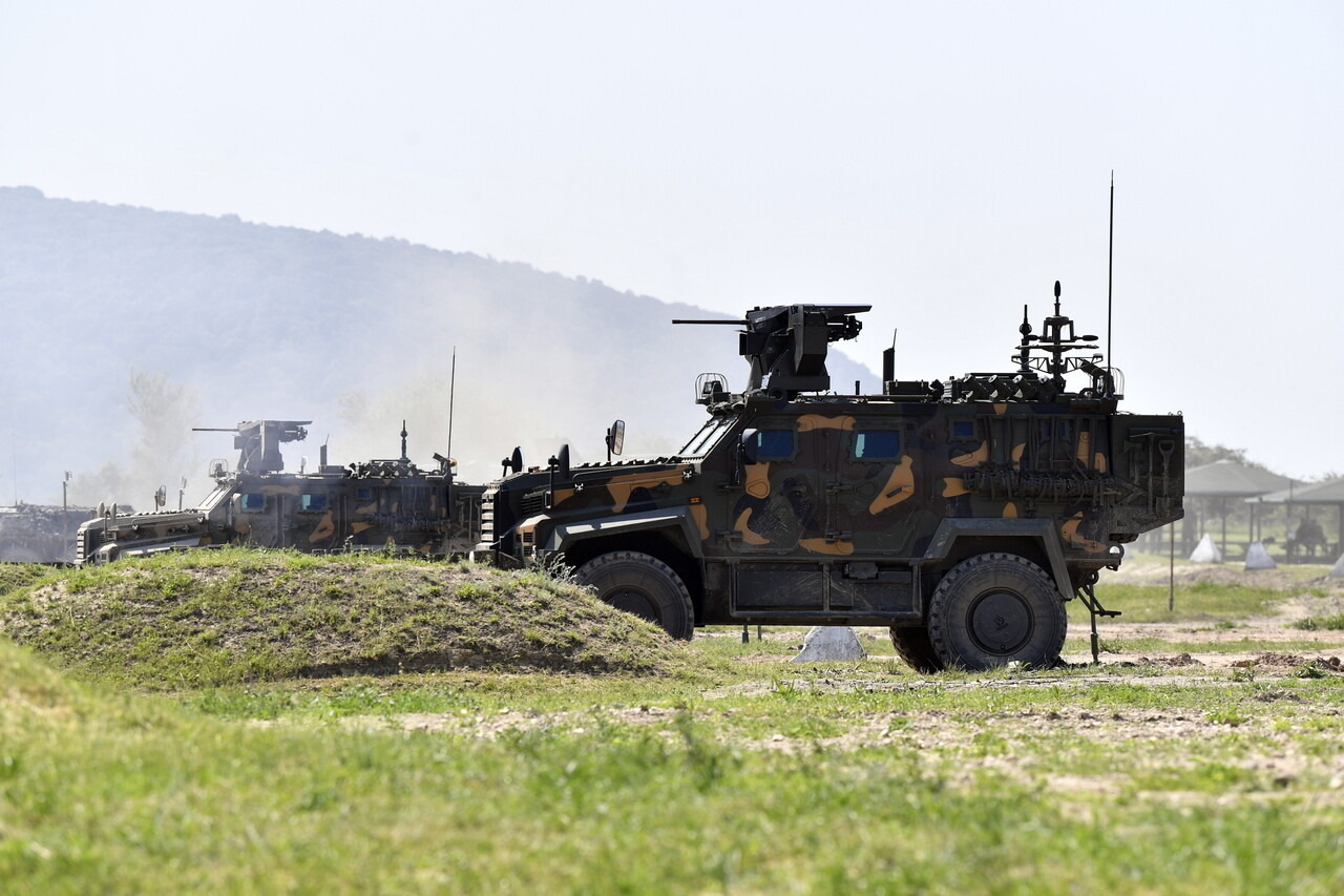 Turkish Ejder Yalcin Gidran armoured vehicles
