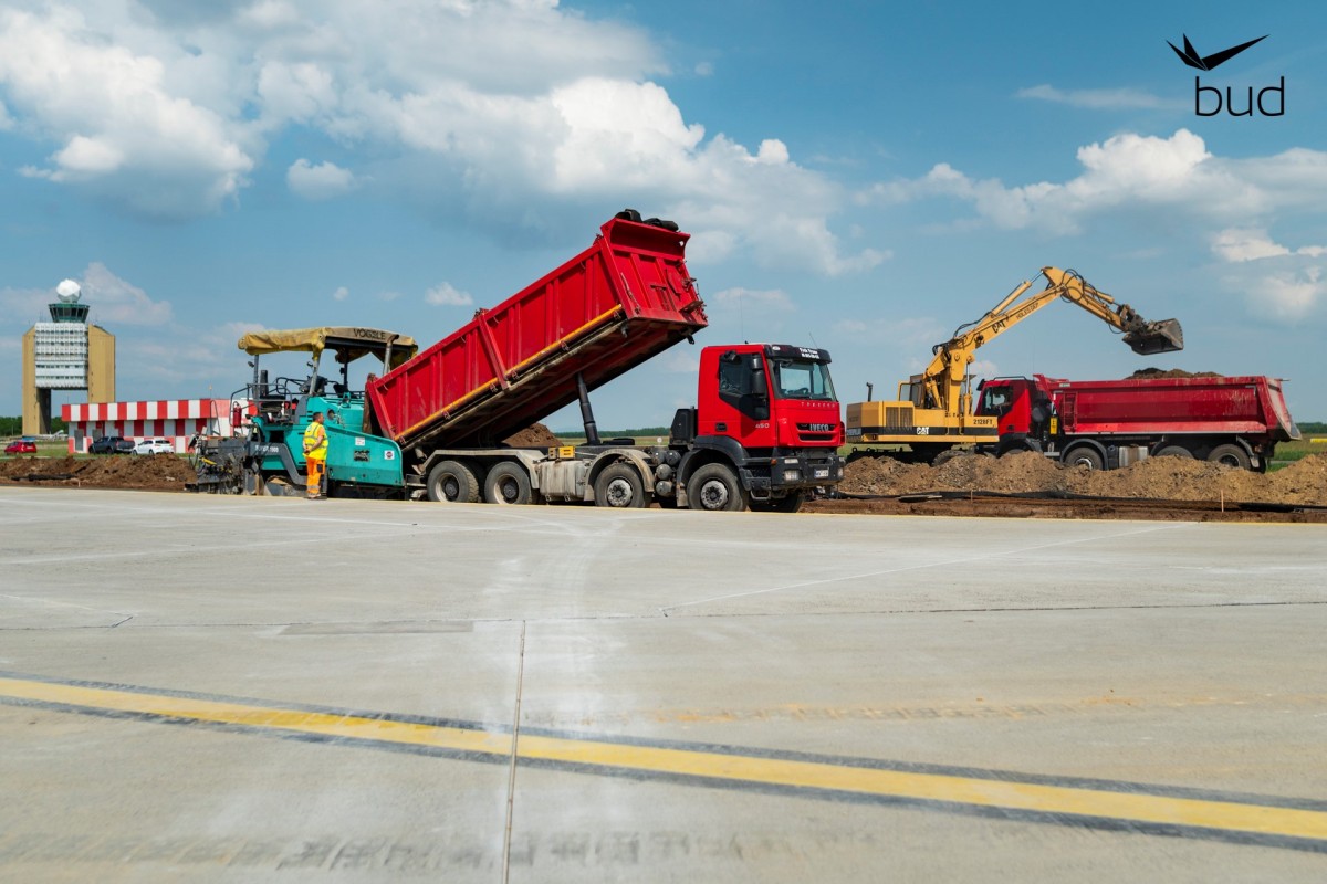 budapest airport construction