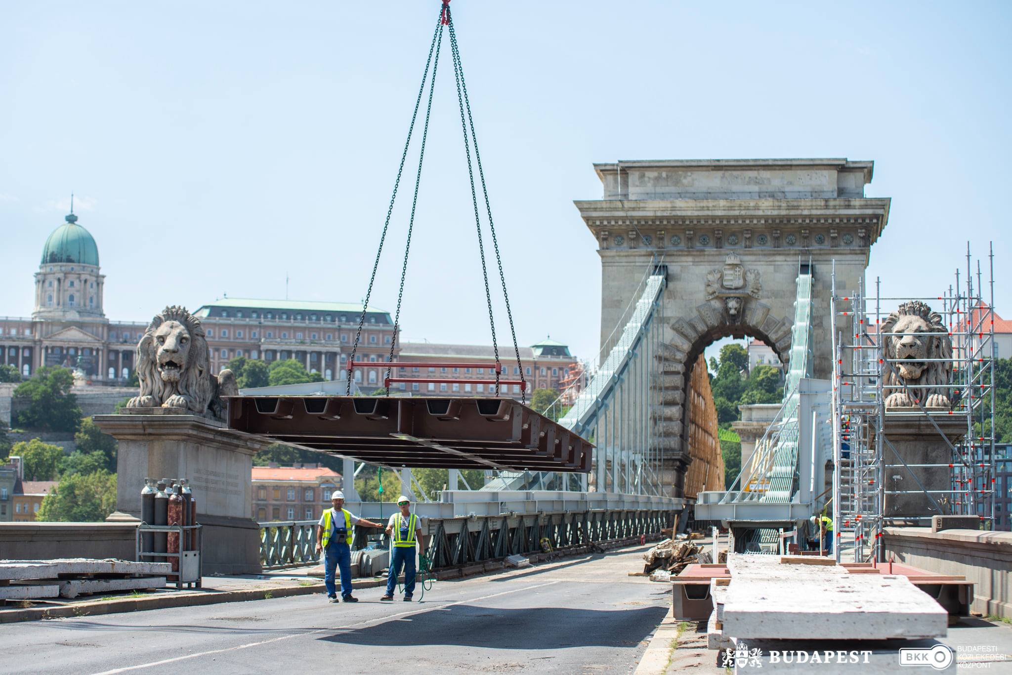 Maďarsko Budapešť Řetězový most
