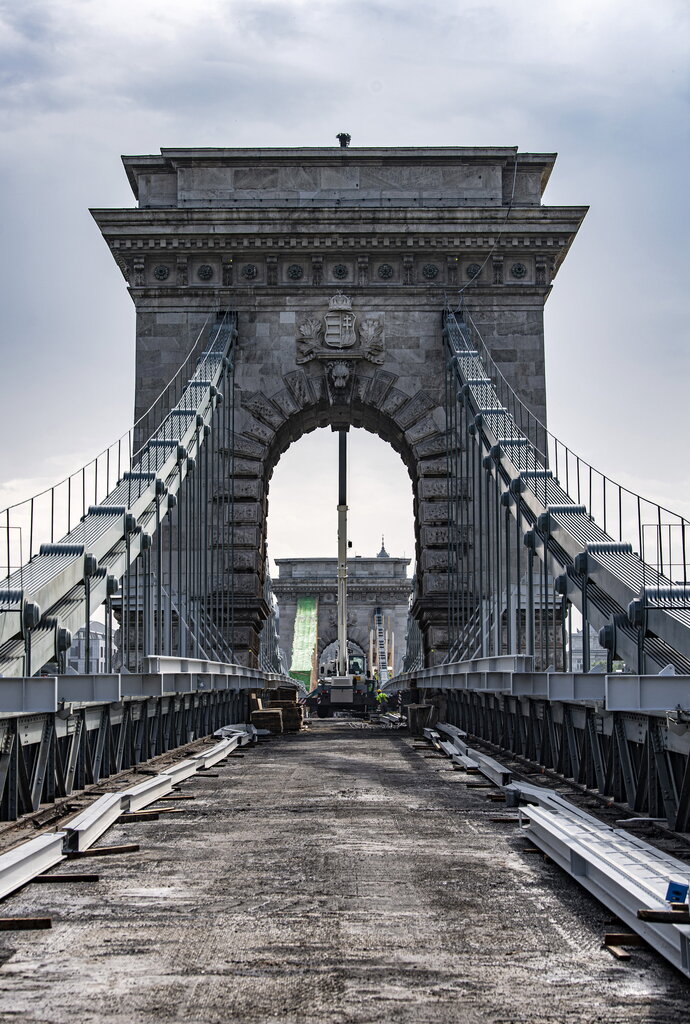 Hungary Chain Bridge Budapest