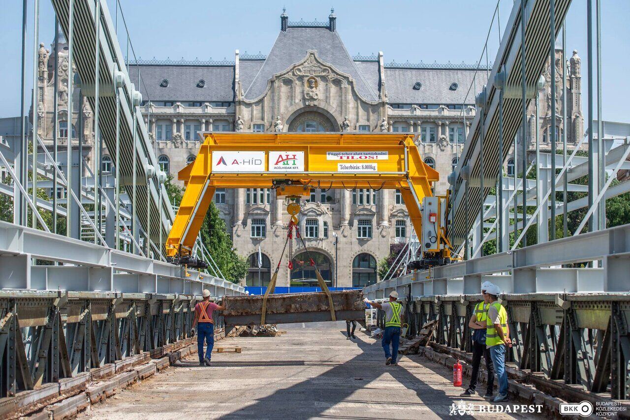 Hungría Budapest Puente de las Cadenas