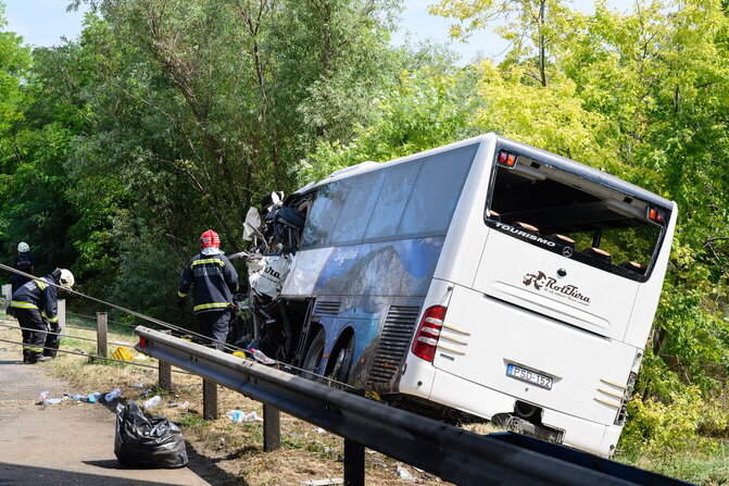 Трагедия автобуса М7 в Венгрии