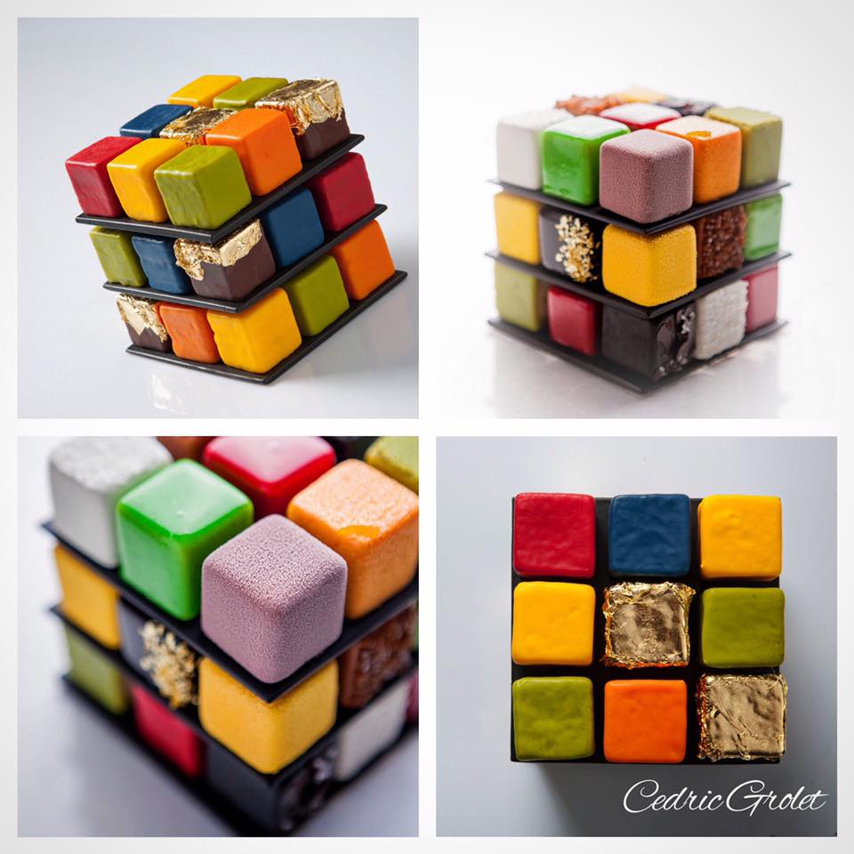 Торт «Кубик Рубіка».