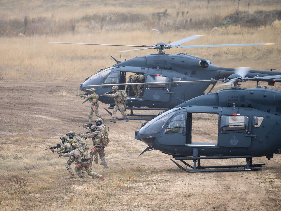 military drill Hungary