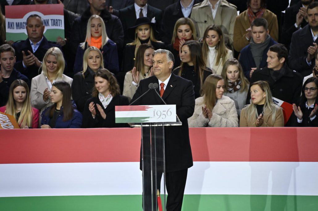 1956 Commemoration Hungarian Revolution Budapest Viktor Orbán Speech