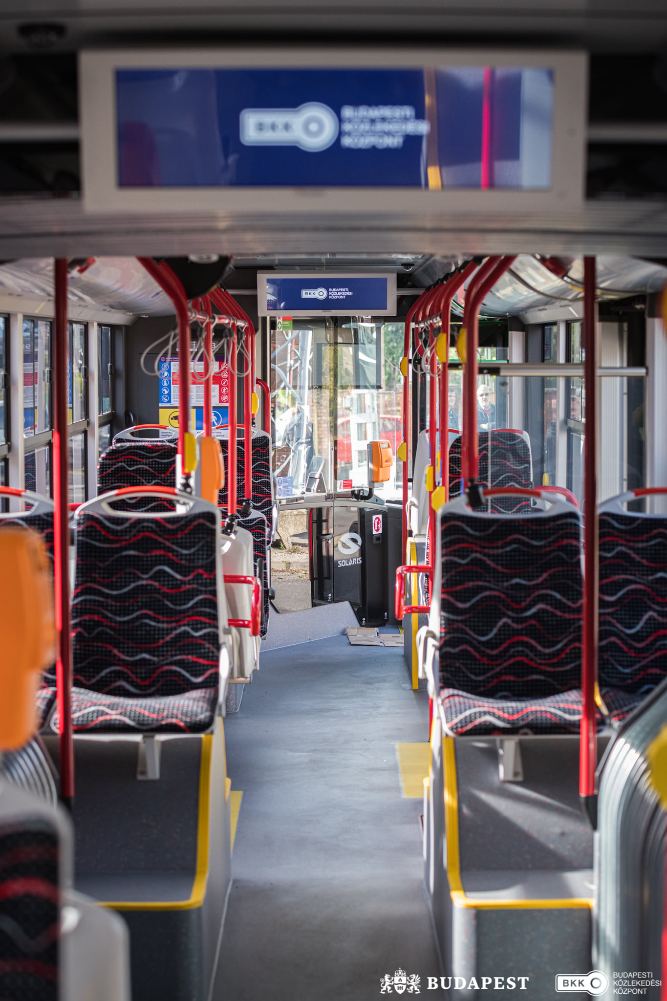 Budapest trolley bus