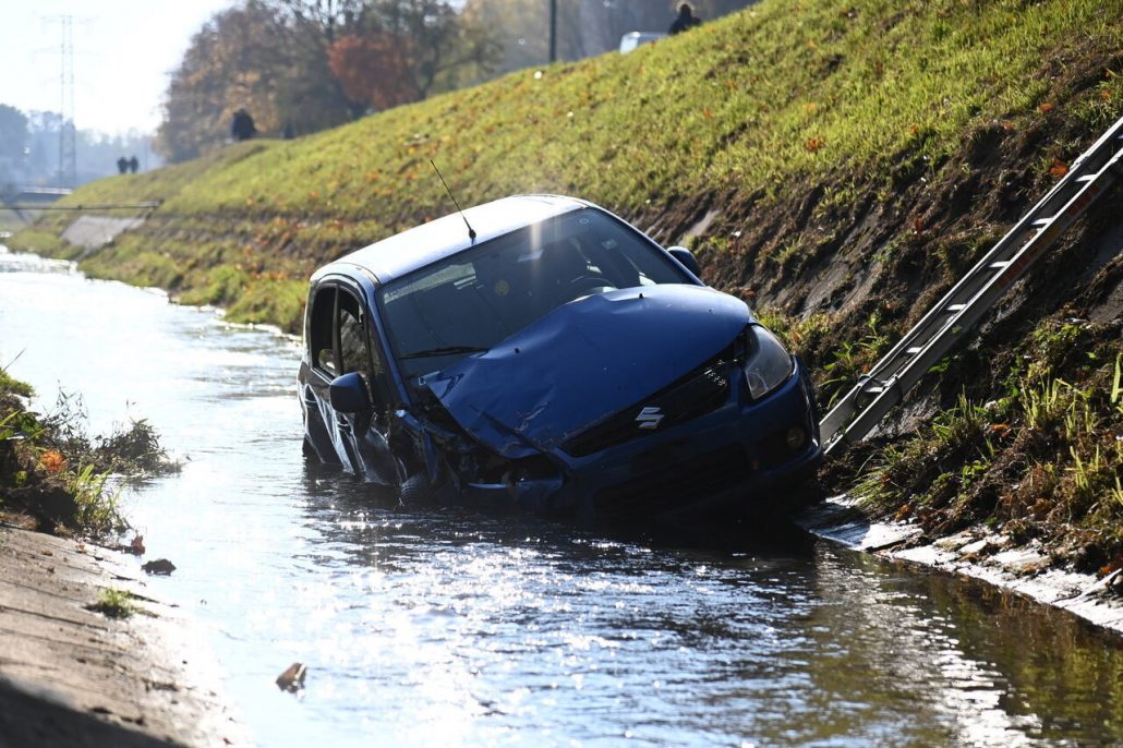 Car Fell in River Accident
