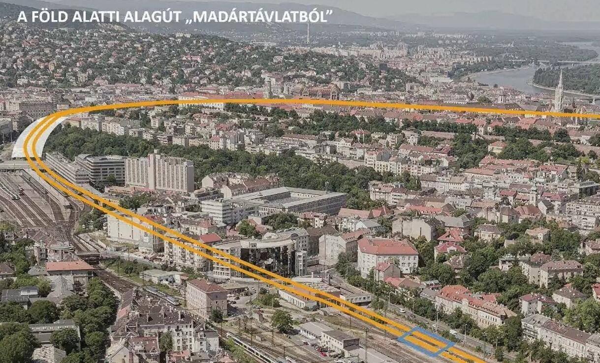 多瑙河隧道項目-Budapest-development-transport