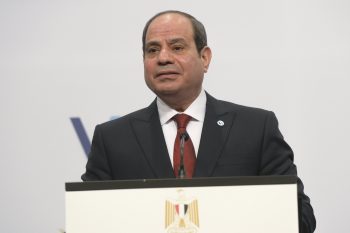 President Abdel Fattah el-Sisi of Egypt