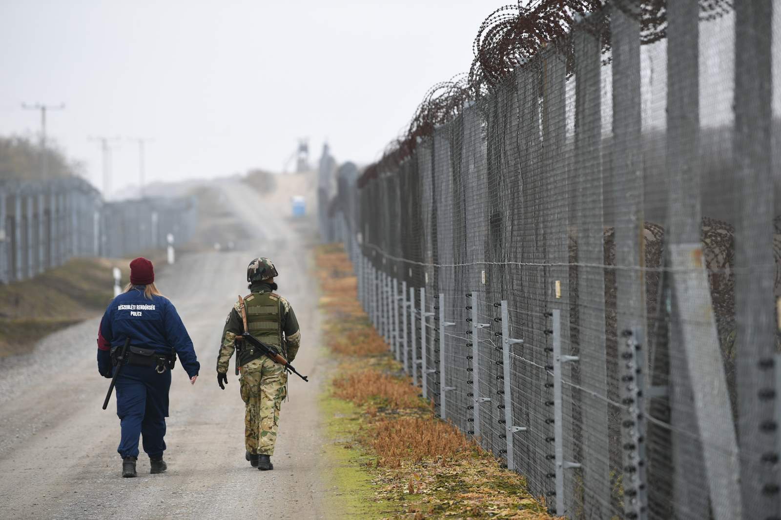 border fence Hungary serbia