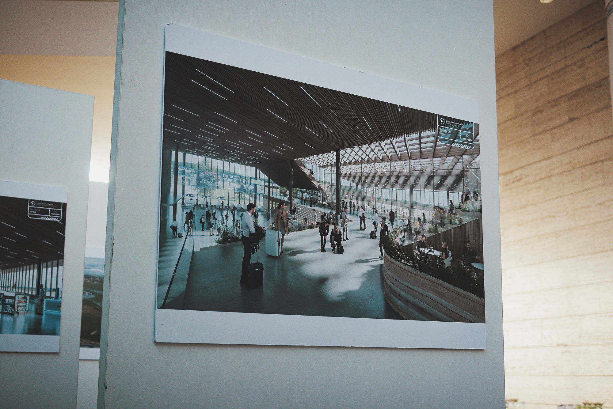 Debrecen International Airport-new terminal-visual design