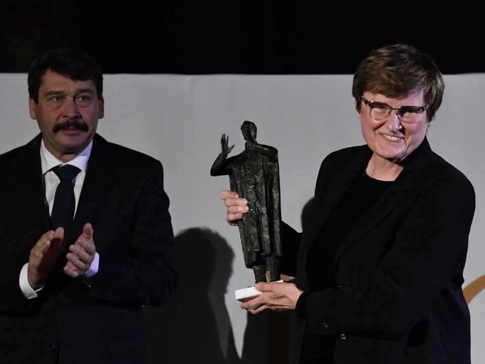 Hungarian-born biochemist Katalin Karikó Bolyai Prize