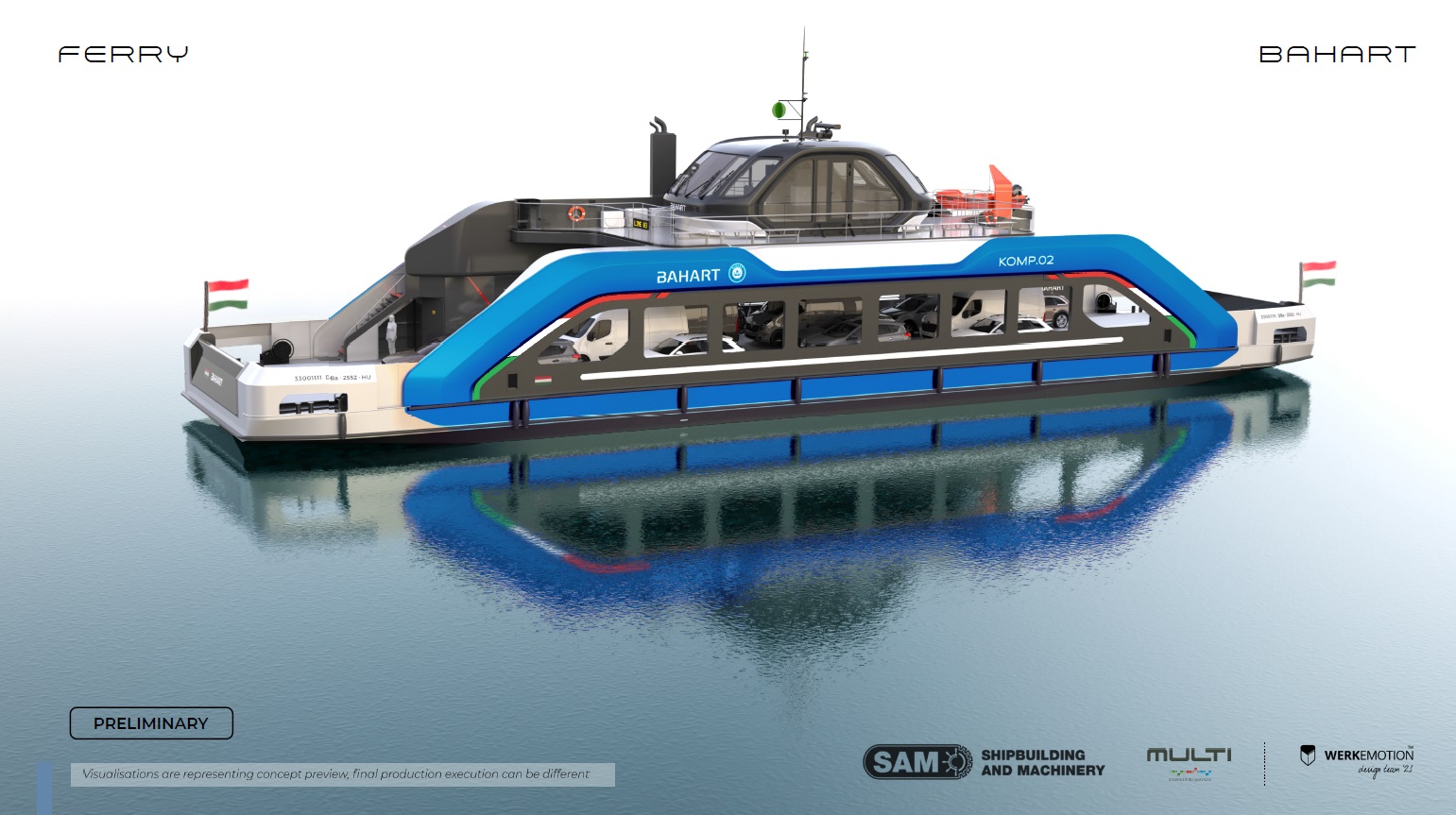 New catamaran-Lake Balaton