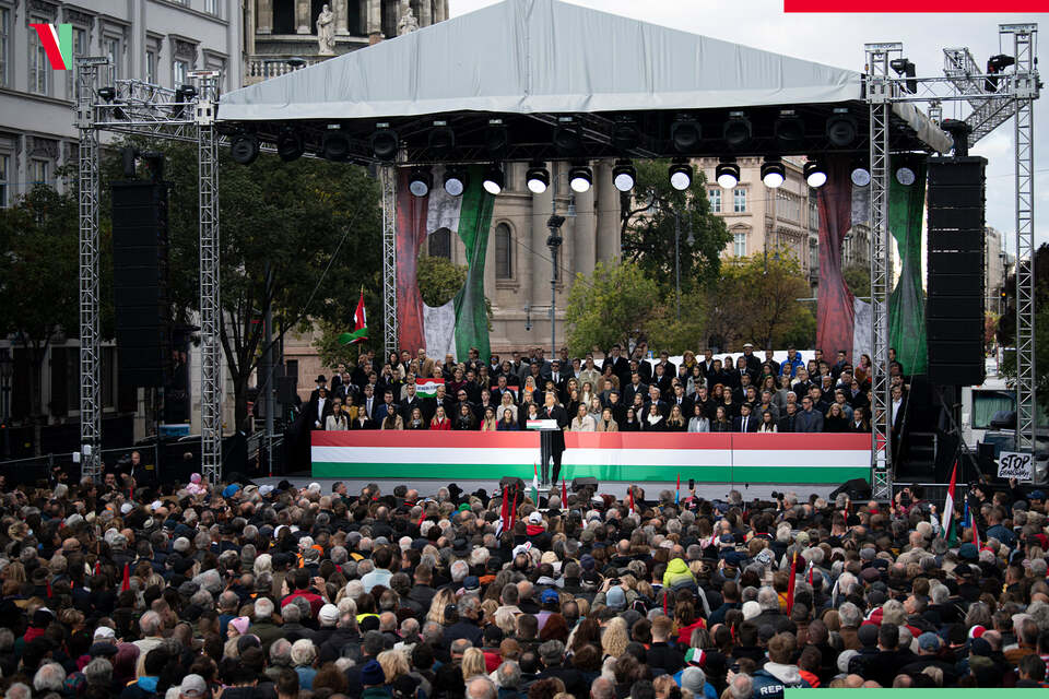 Viktor Orbán October 23 Budapest