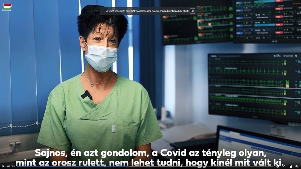 Hungary coronavirus video