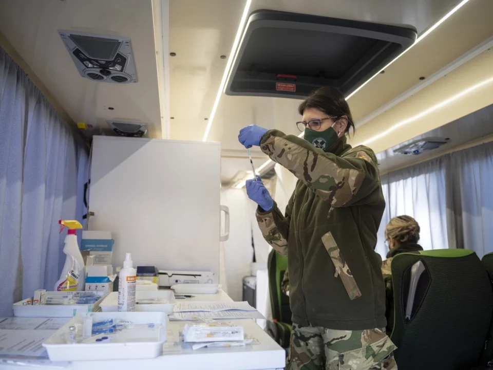 Koronavírus Katonák Army Military Coronavirus Vaccine Vakcina Oltás Resized