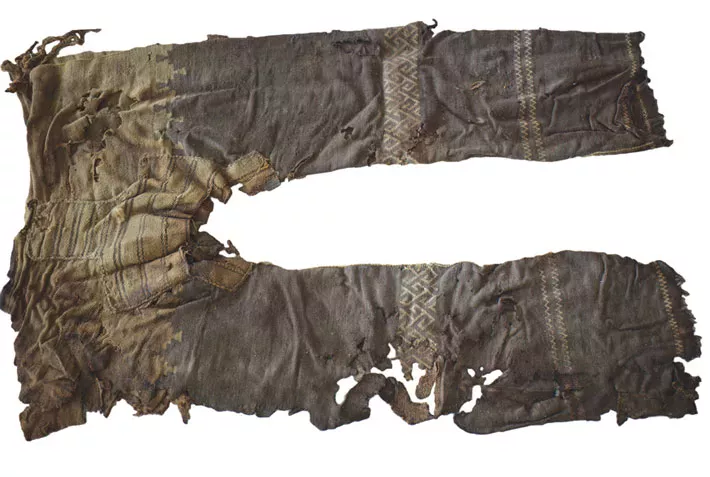 The first pants discovered in West China