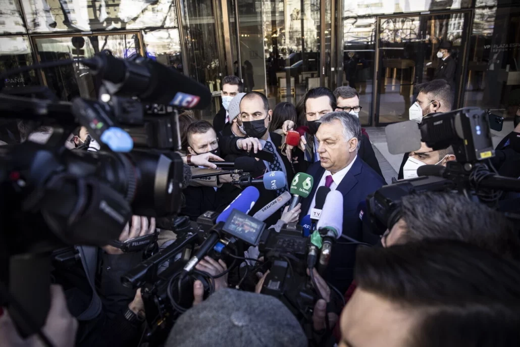 Viktor Orbán Prime Minister of Hungary in Madrid 2
