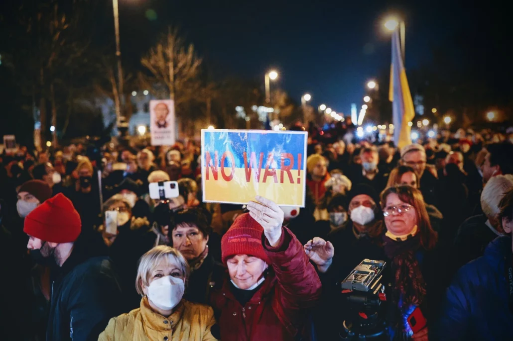 Budapest Ukraine Russia demonstration