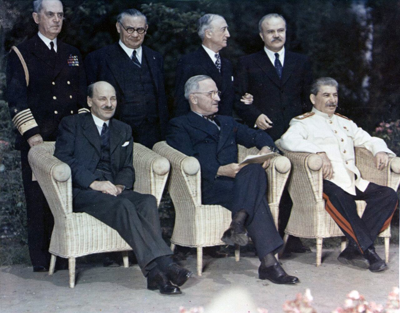 Потсдамская конференция, август 1945 г.