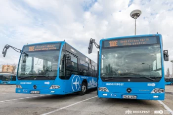 Budapest Public Transportation Buses