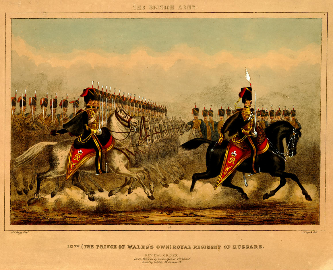 Hussar regiment of the Prince of Wales