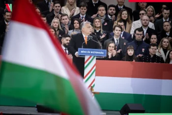 Viktor Orbán peace march Budapest March 15