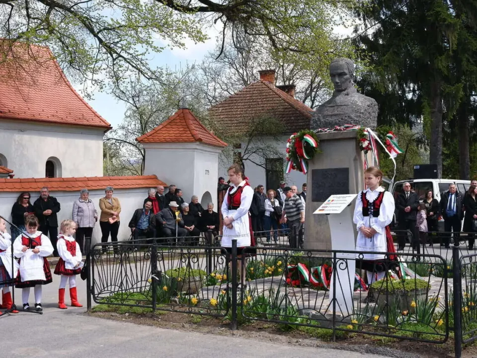 Hungarian traditional clothes memorial commemoration