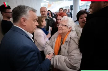 Viktor Orbán election rally