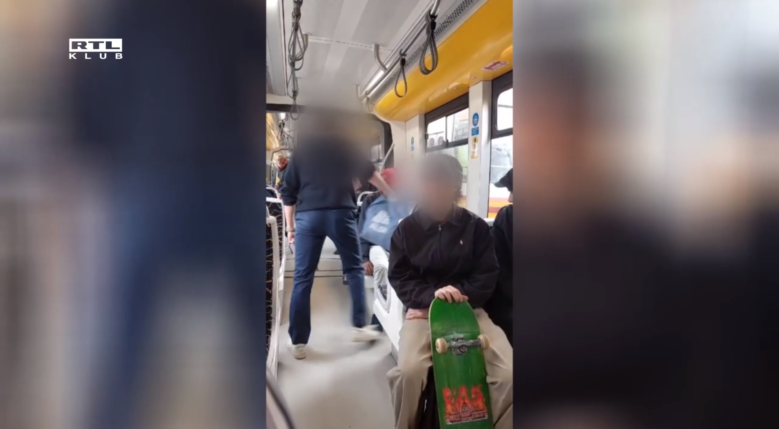 Agresszív villamosvezető Budapesten erőszakkal rángatta ki hajléktalan utasát egy járműből – Videó