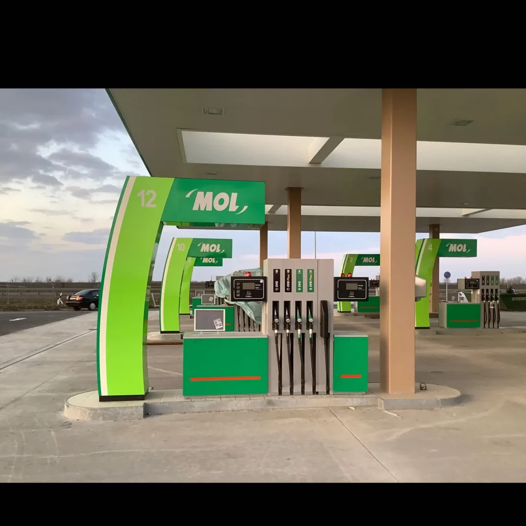 MOL Hungary filling station