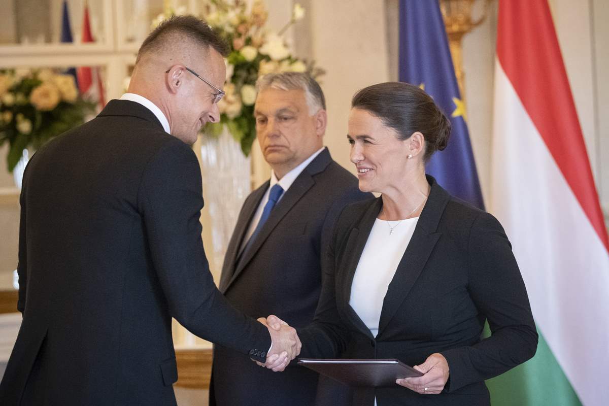 Péter Szijjártó bleibt Minister für auswärtige Angelegenheiten und Handel