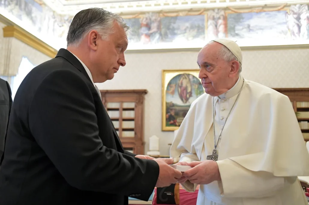 Pope Francis Ukraine war Orbán