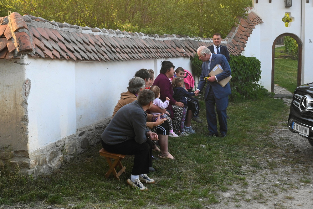 Prince-Charles-in-Transylvania Hungarian village