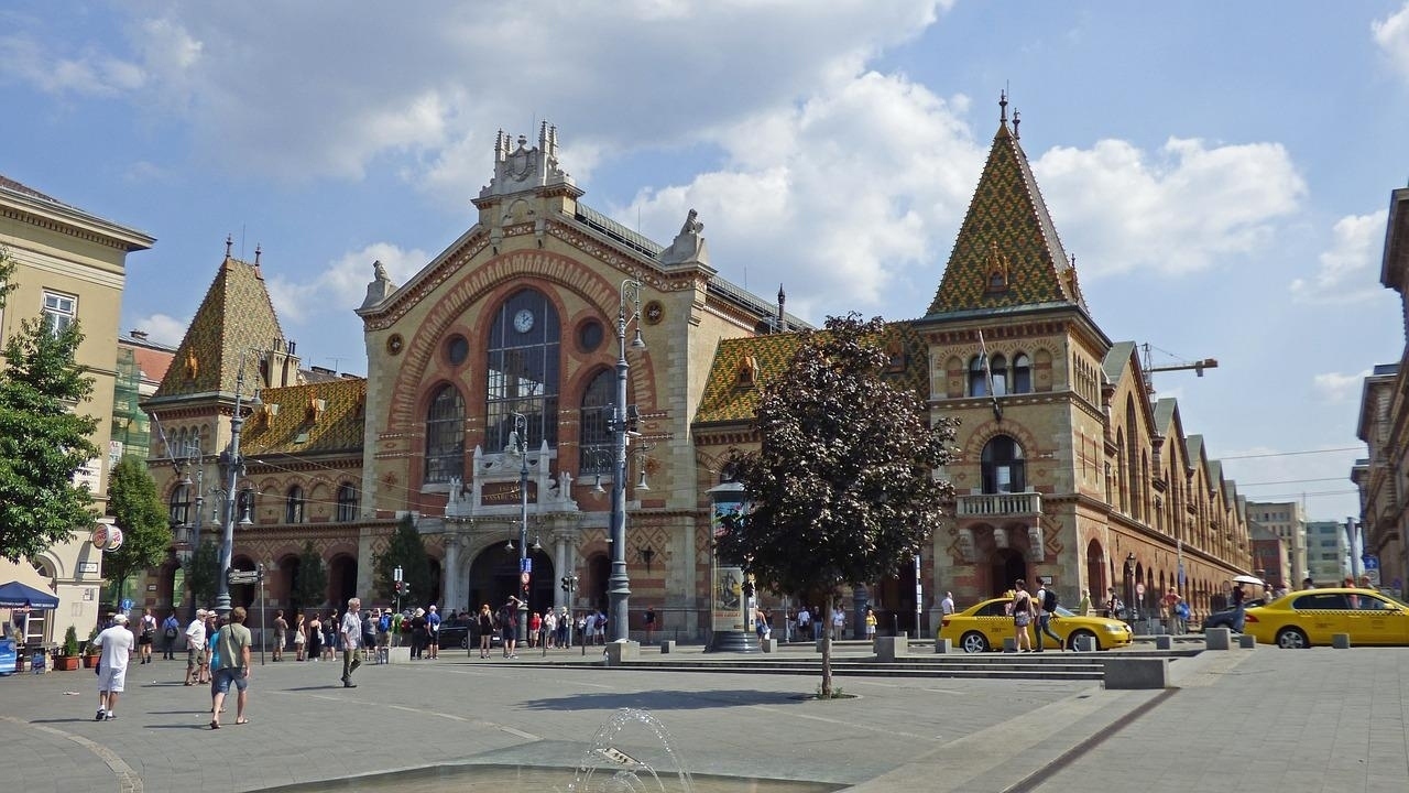 grande mercato coperto di budapest