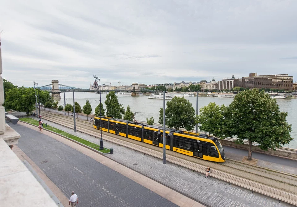 Budapest sightseeing tram